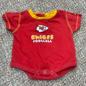 Baby NFL KC Chiefs Onesie